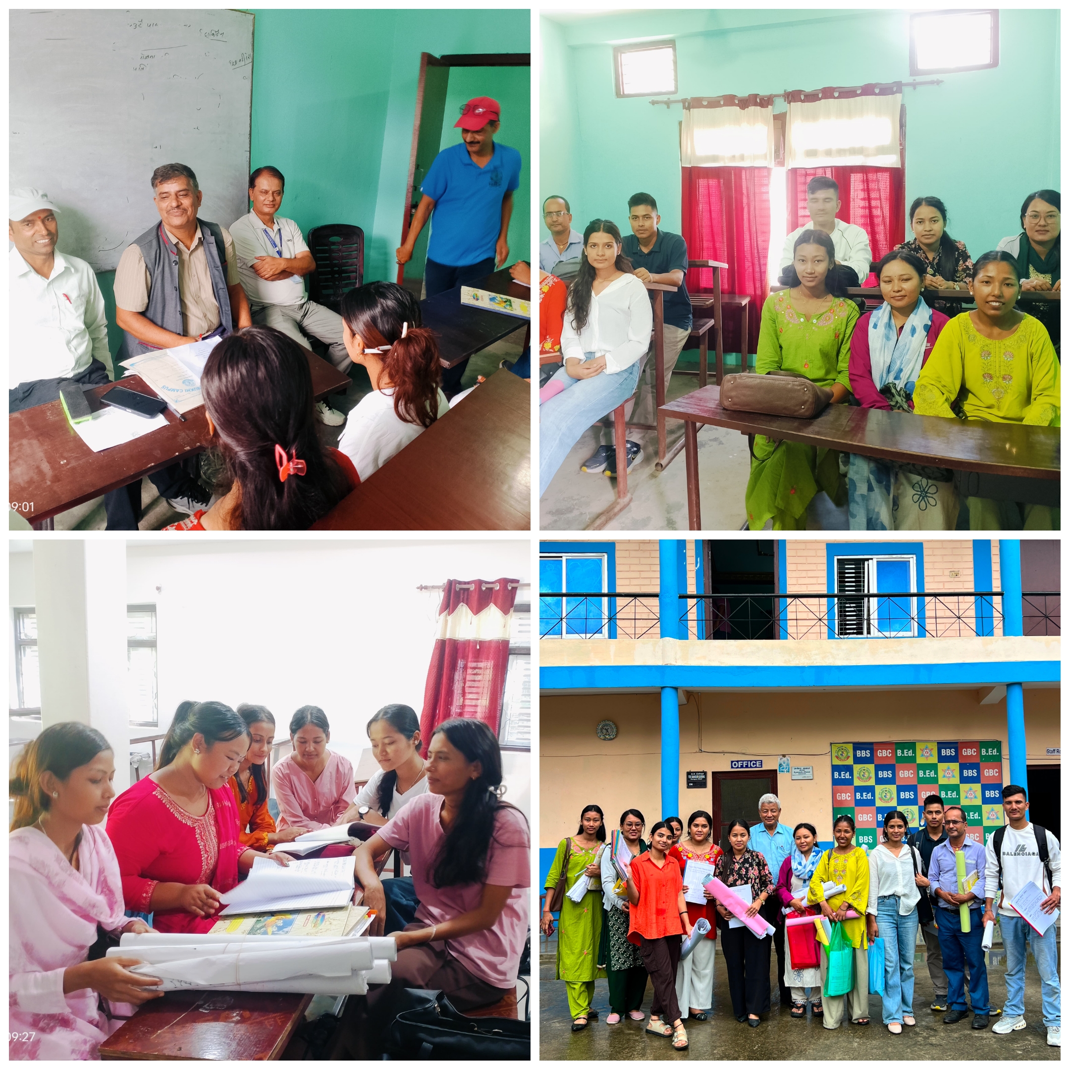 B.Ed 4th Year 2078 batch Teaching Practice & Practical  on 2083-04-08