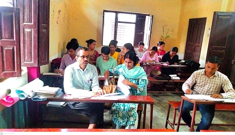 Graduation level B. Ed. Glimpse of fourth year English subject teaching exercises external experimental examination 2081-03-26