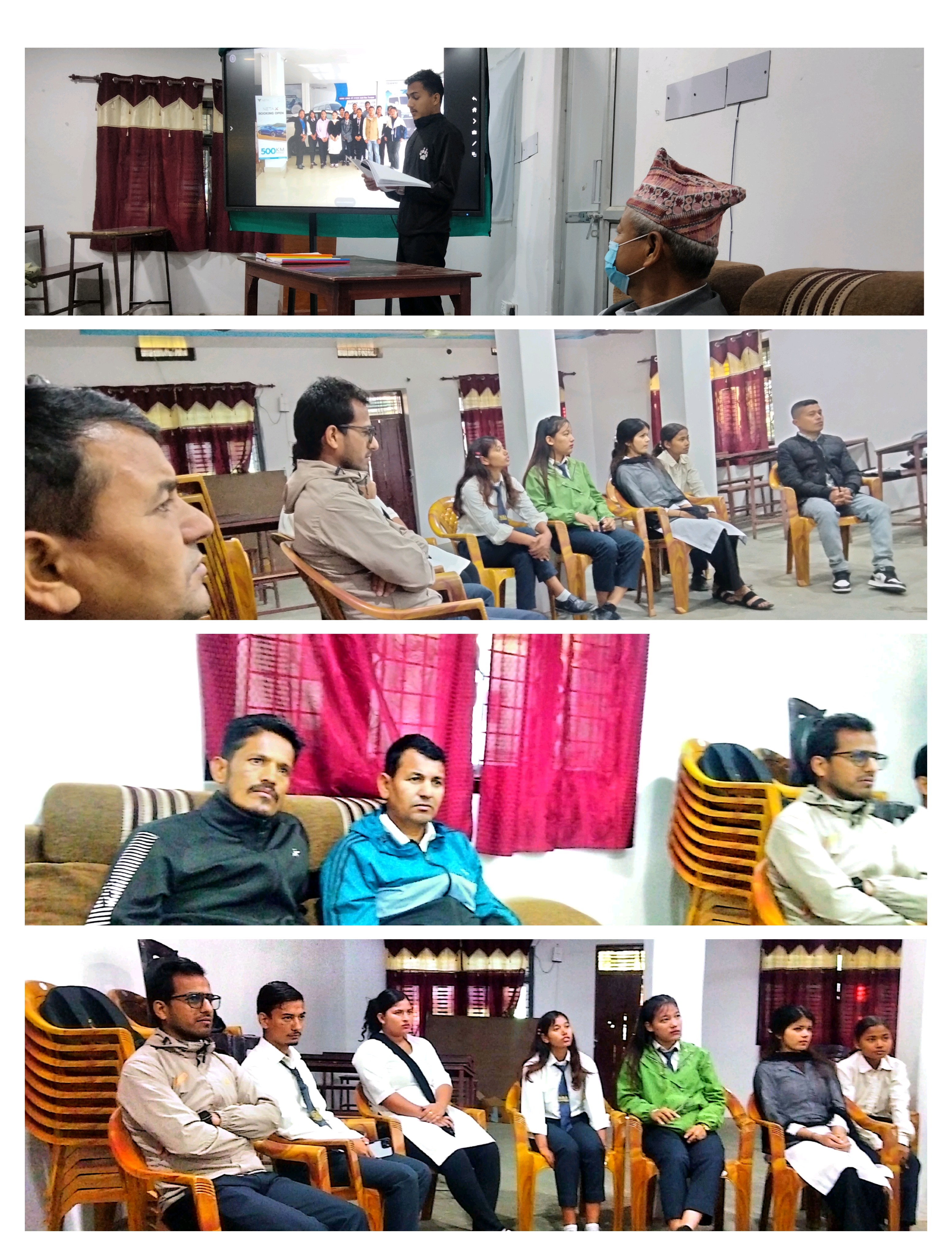 BBS 3rd year students Presentation of Field Study Report on Marketing on 2081-12-08